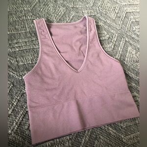 Athleta Aurora Crop Rib Tank